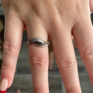 Real Diamond chocolate and vanilla ring